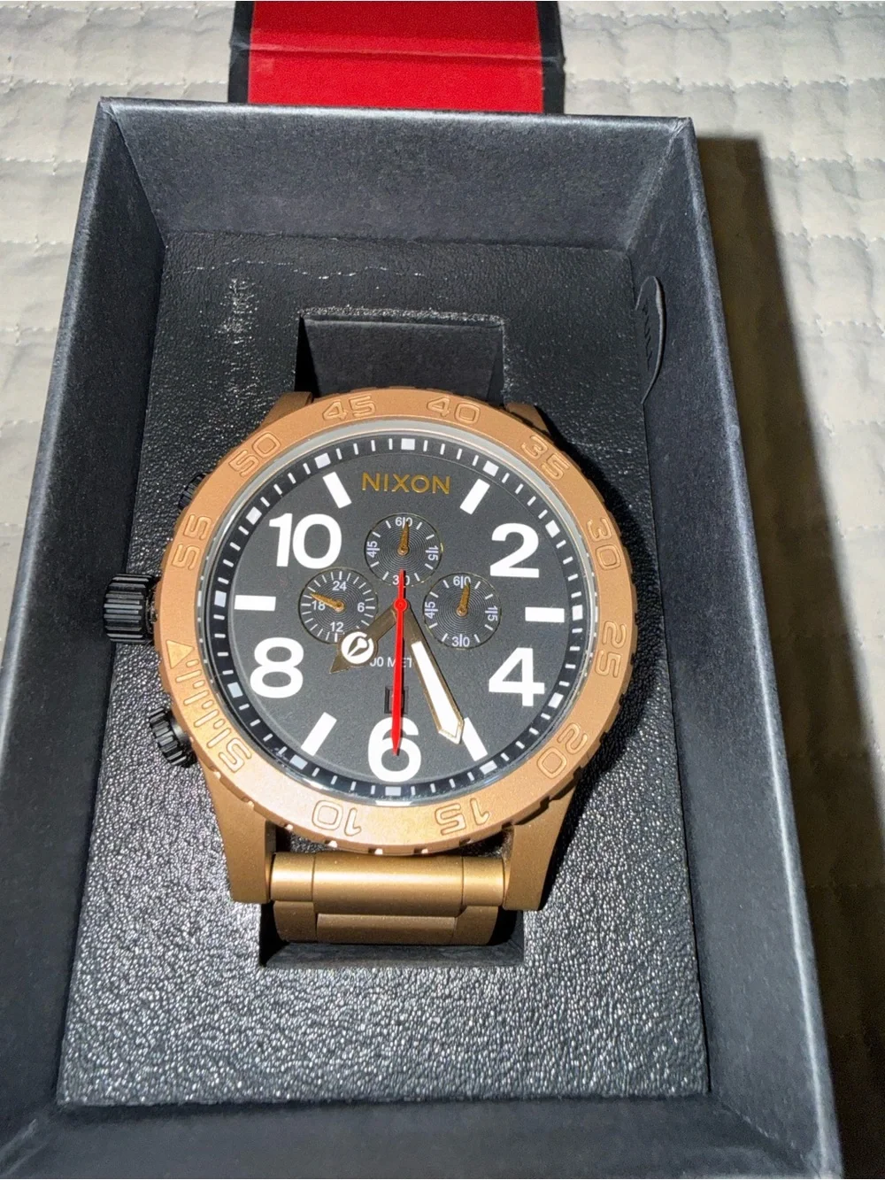 Nixon 51-30 Bold Chrono men’s watch.